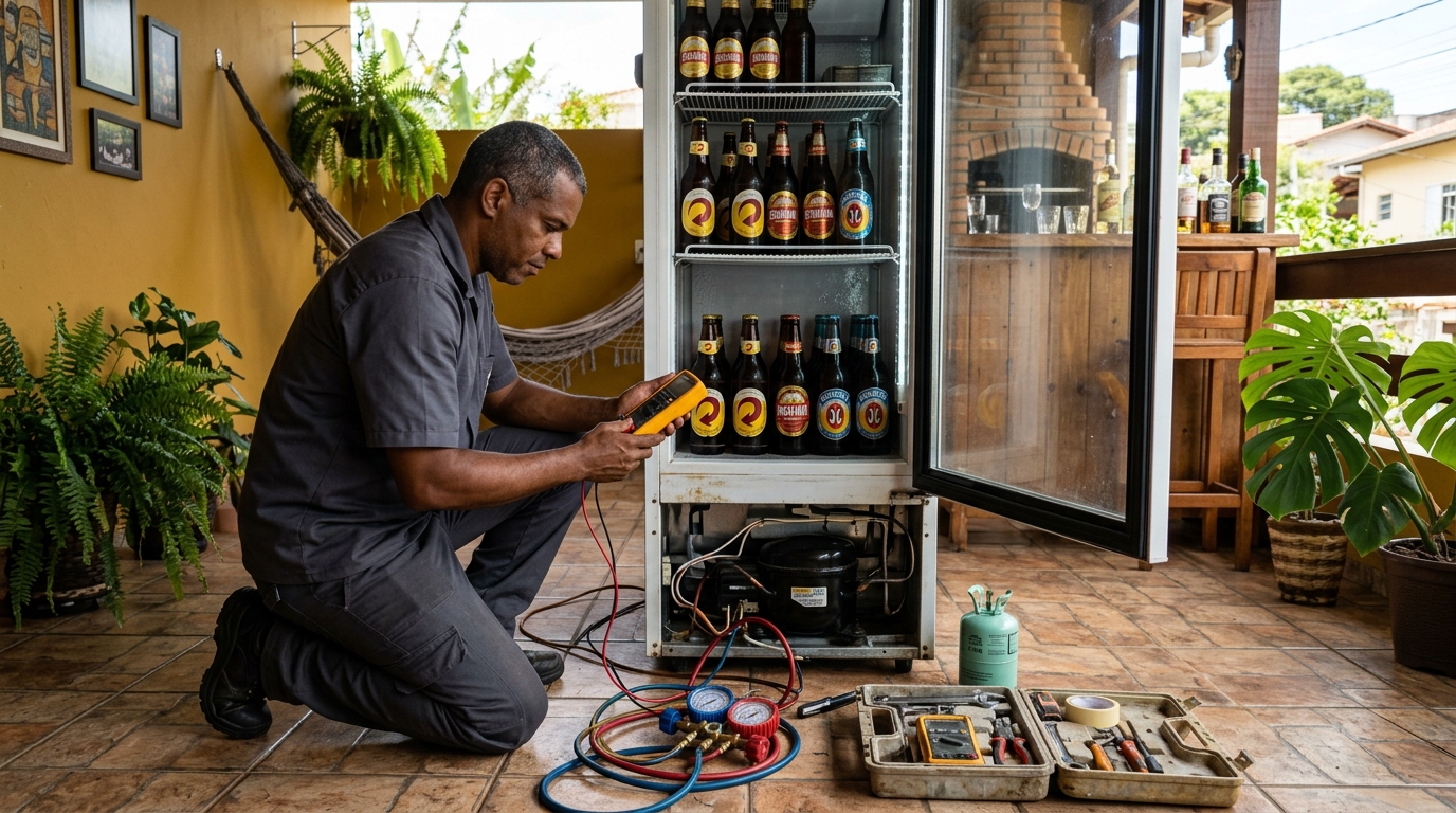 Reparo de Cervejeira Residencial em Caxias do Sul‑RS